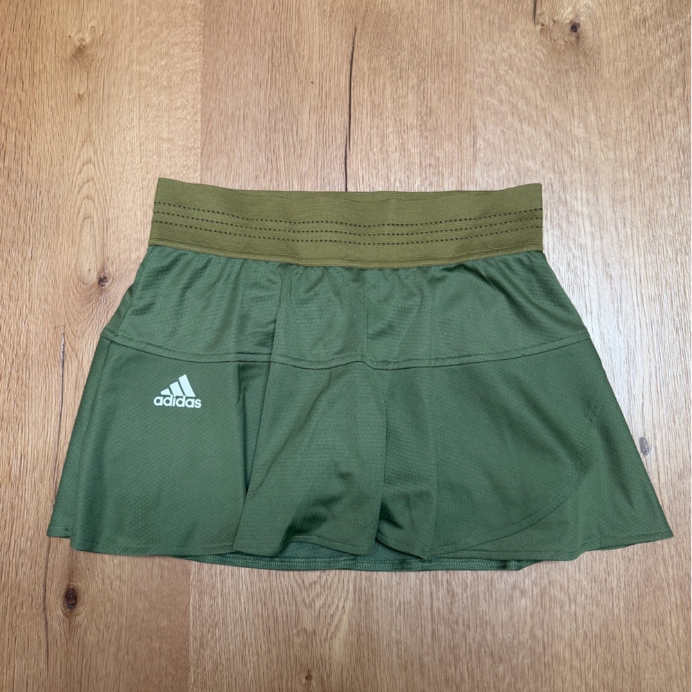 Adidas Olive Green Tennis Skirt